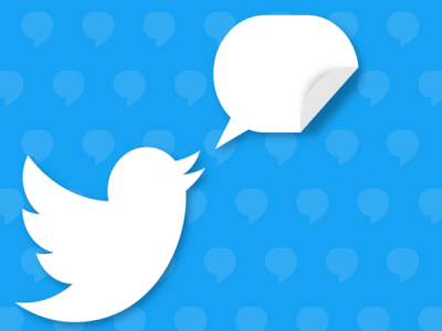 Twitter Bird with Quote