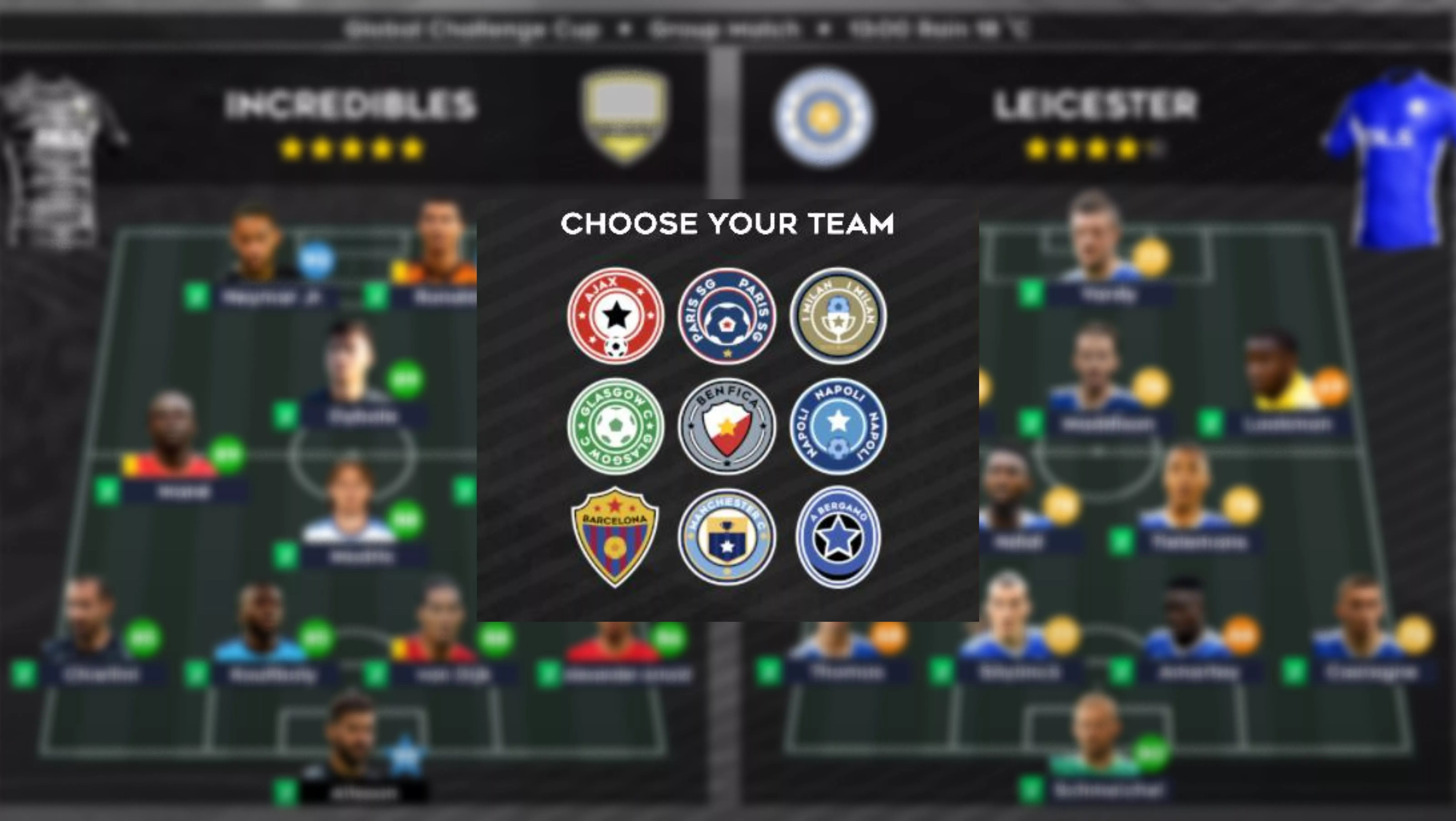 Dream League Soccer 2022 Glory Challenge mode
