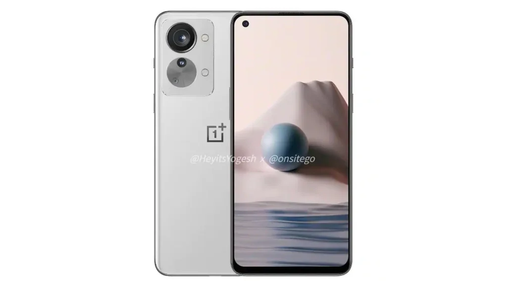 Render of OnePlus Nord 2T