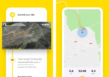 Relive fitness tracking app