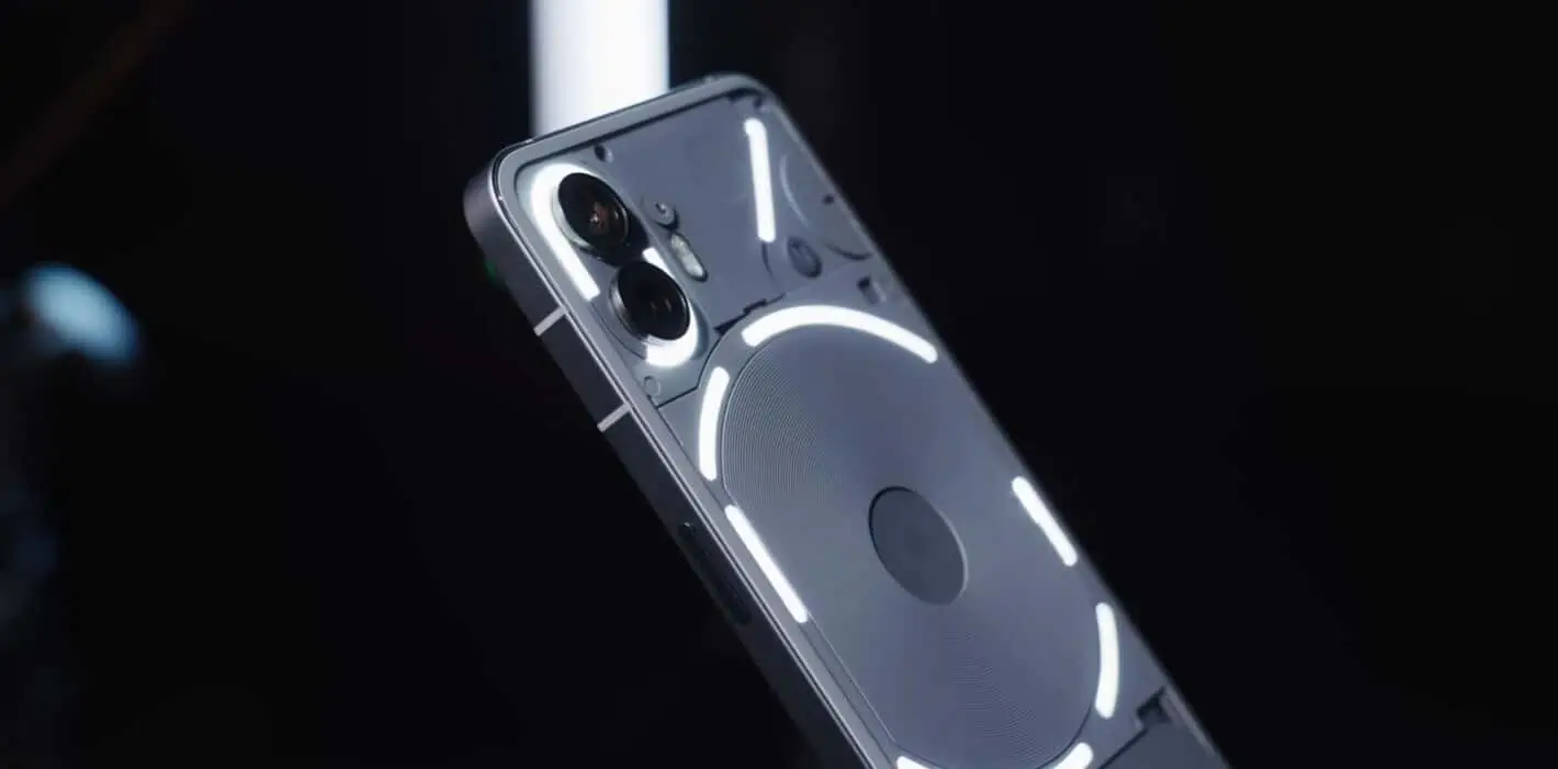 Glyph Interface of Nothing Phone 2.